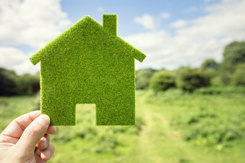 Green eco house Environmentally Friendly